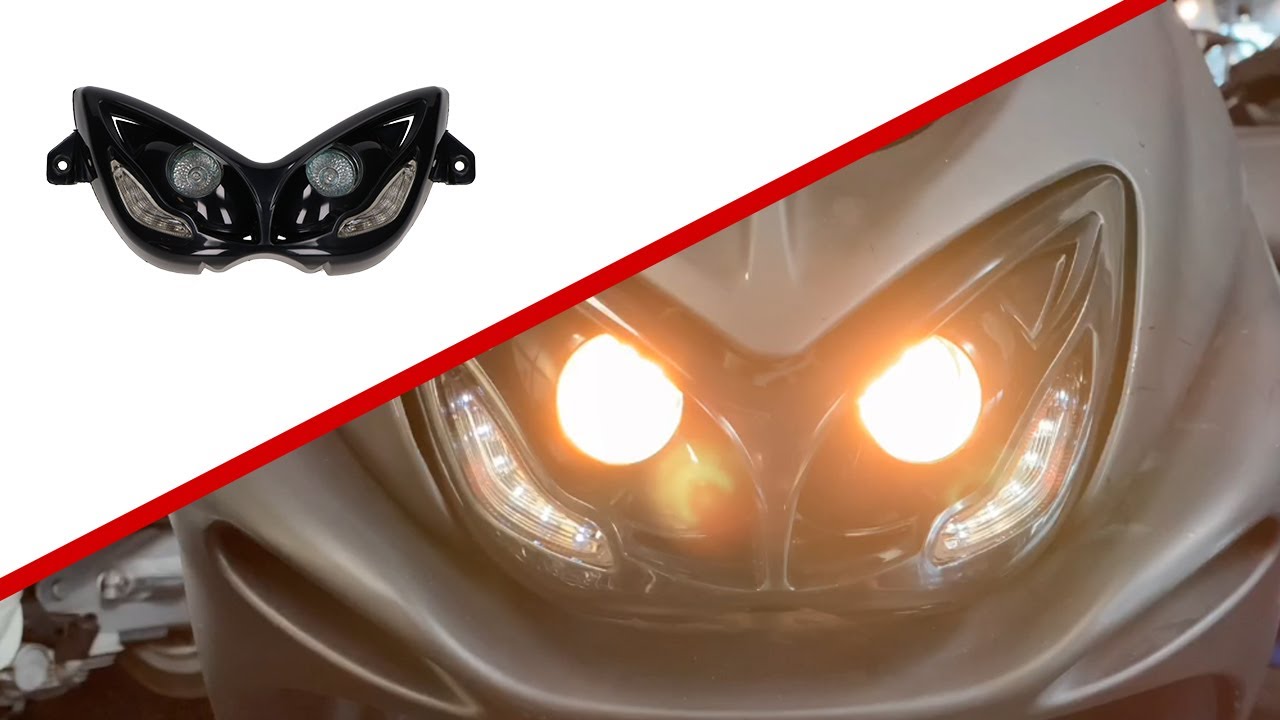 Led koplamp monteren | Yamaha Aerox / MBK Nitro