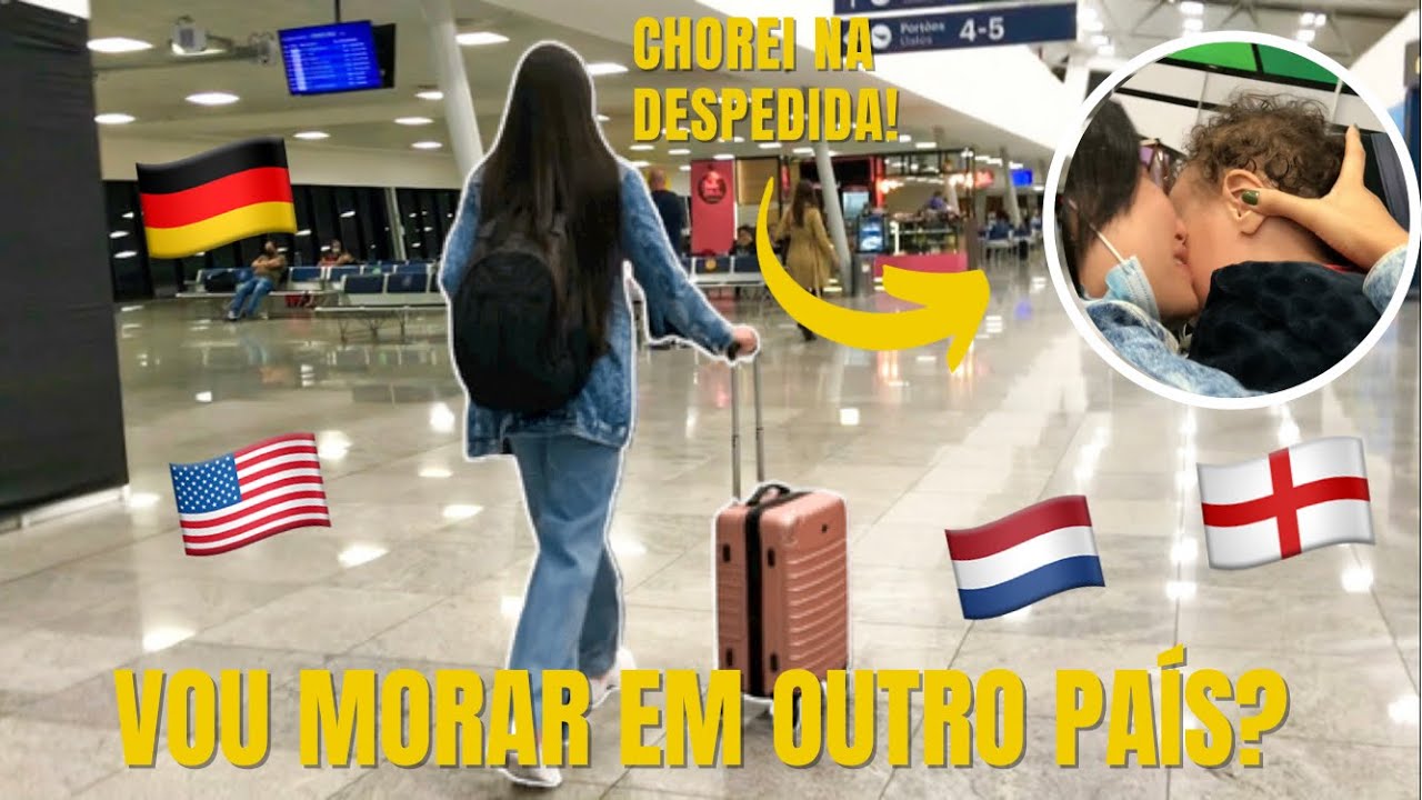 MUDANDO DE PAÍS COM MEU NAMORADO! Despedida 😢| Andrine Barbosa | Vlog