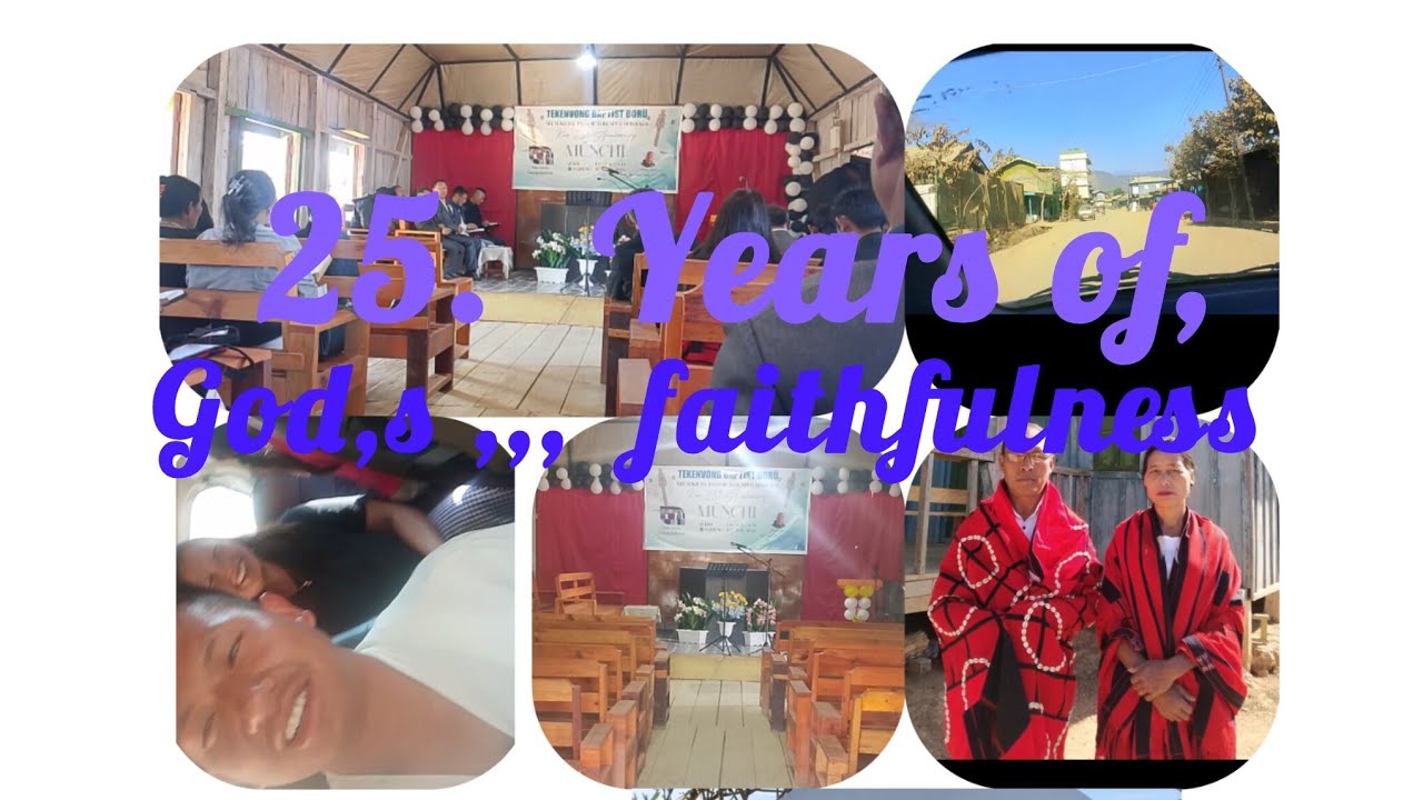 #TEKENVO,,,BAPTIST  BORÜ,  MR sokiuba pastor,25 years Anniversary münchi ,