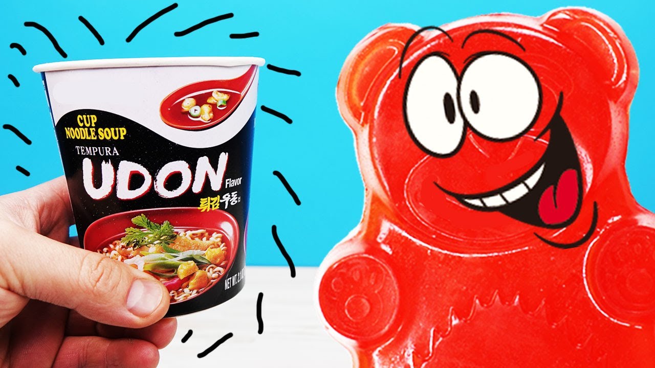 UDON COMPLETO O 23 DELICIOSOS BOCADILLOS CHINOS PARA VALERA EL OSO COMO REGALO.