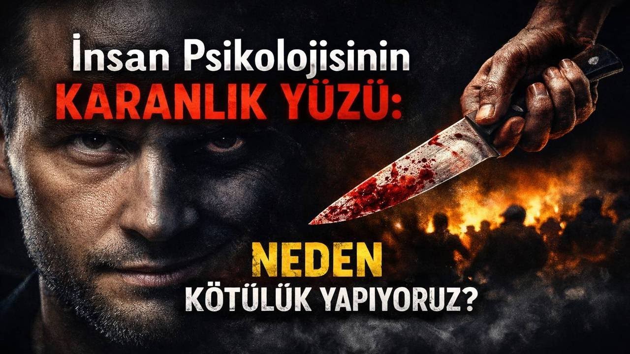 İnsan Psikolojisinin Karanlık Yüzü: Neden Kötülük Yapıyoruz?