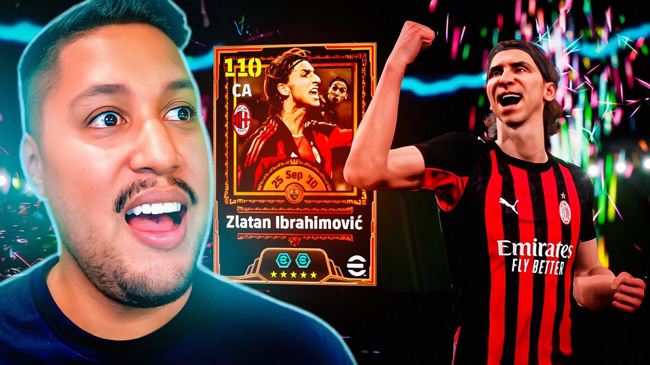 COMO CONTRATEI O IBRAHIMOVIĆ 110 BIG TIME !!! - EFOOTBALL 2026