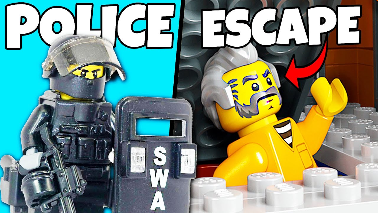 Я имитирую ПОБЕГ ИЗ ТЮРЬМЫ в LEGO…