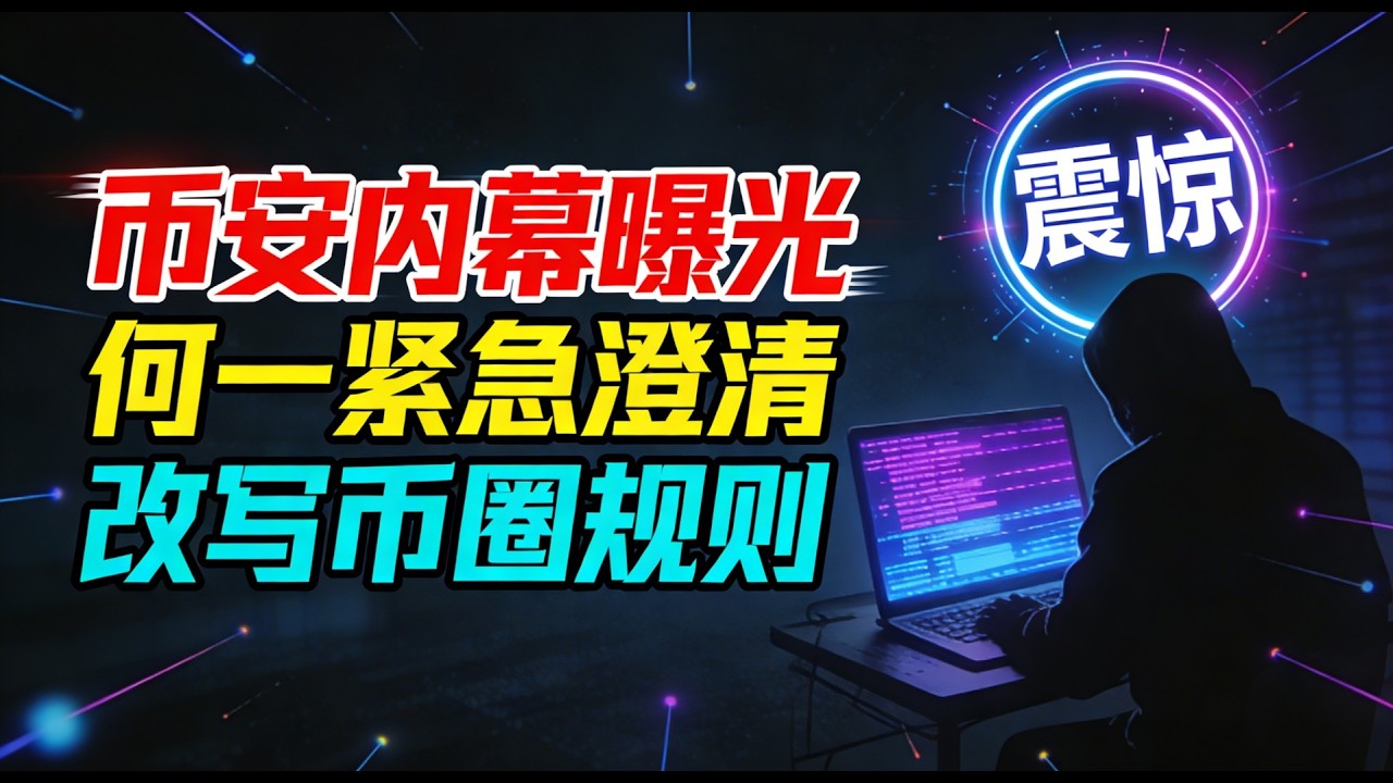 【币安内幕曝光】币安前员工爆 1000 + 项目上币内幕何一澄清后抛出的 8 字箴言，改写币圈规则