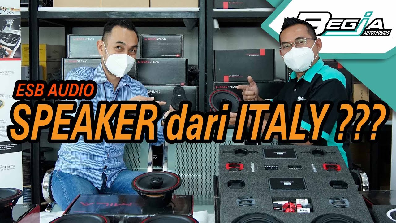 Speaker ESB Audio dari Italia hadir di BEGJA