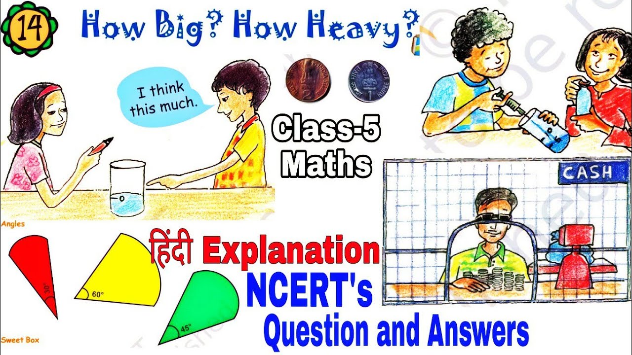How Big How Heavy (Page 187-191) Class-5 Maths Chapter 14 Explanation and NCERT Question Answers