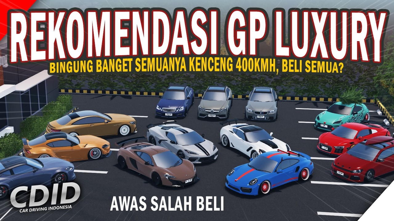 Rekomendasi GP Luxury Paling Worth It BINGUNG PILIHNYA! 😵 Kenceng Semua! | CDID UPDATE ROBLOX V2.4