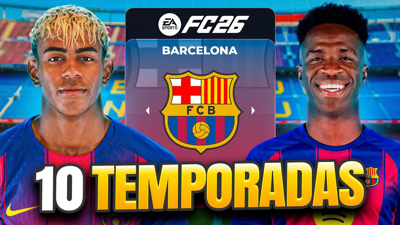 EU ASSUMI o BARCELONA por 10 TEMPORADAS!  🇪🇸🔥