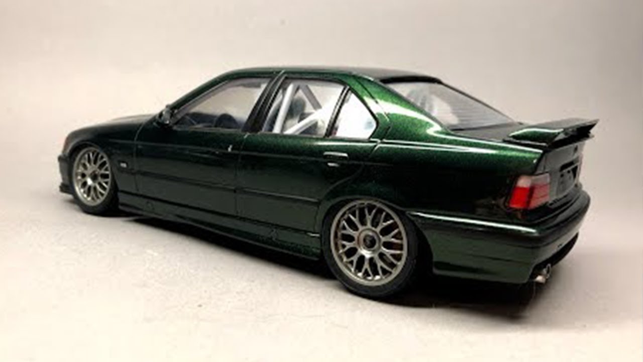 BMW M3 E36 1/24 Track Build USCP/Hasegawa Full Build Step by Step