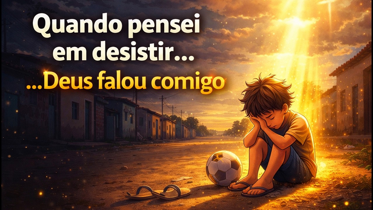 Quando pensei em desistir… e Deus falou comigo