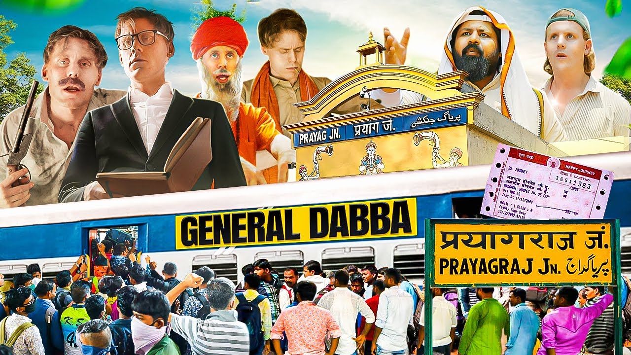 Indian Railway General Dabba | 2 Foreigners In Bollywood