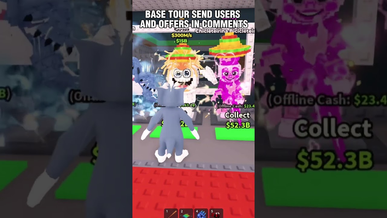 Base tour! #roblox #stealabrainrot