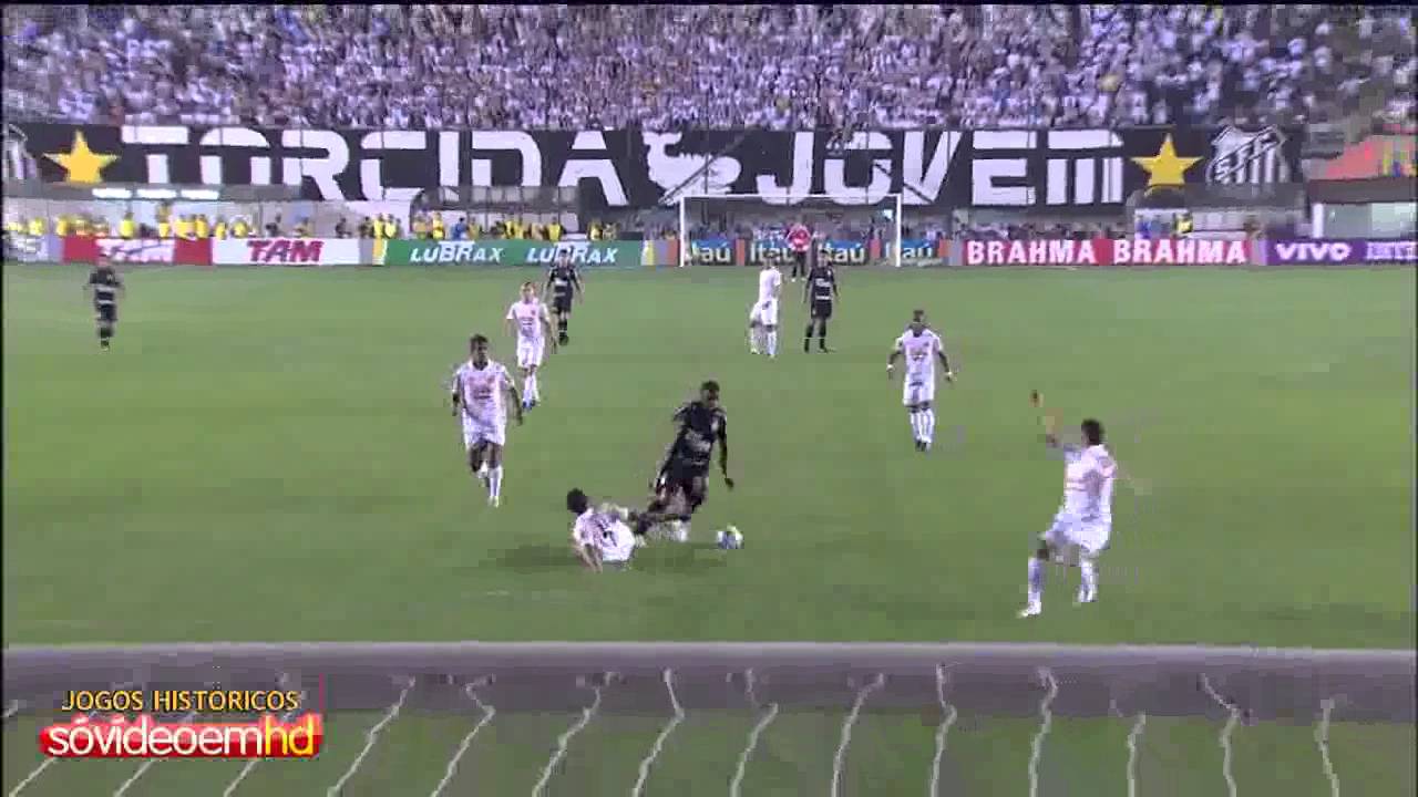 Santos 2 x 3 Corinthians 24°Rodada Campeonato Brasileiro 2010