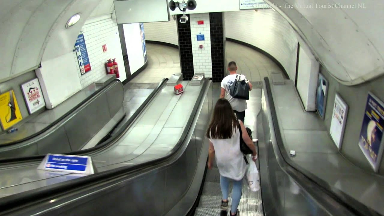 Notting Hill Gate Tube Station in London