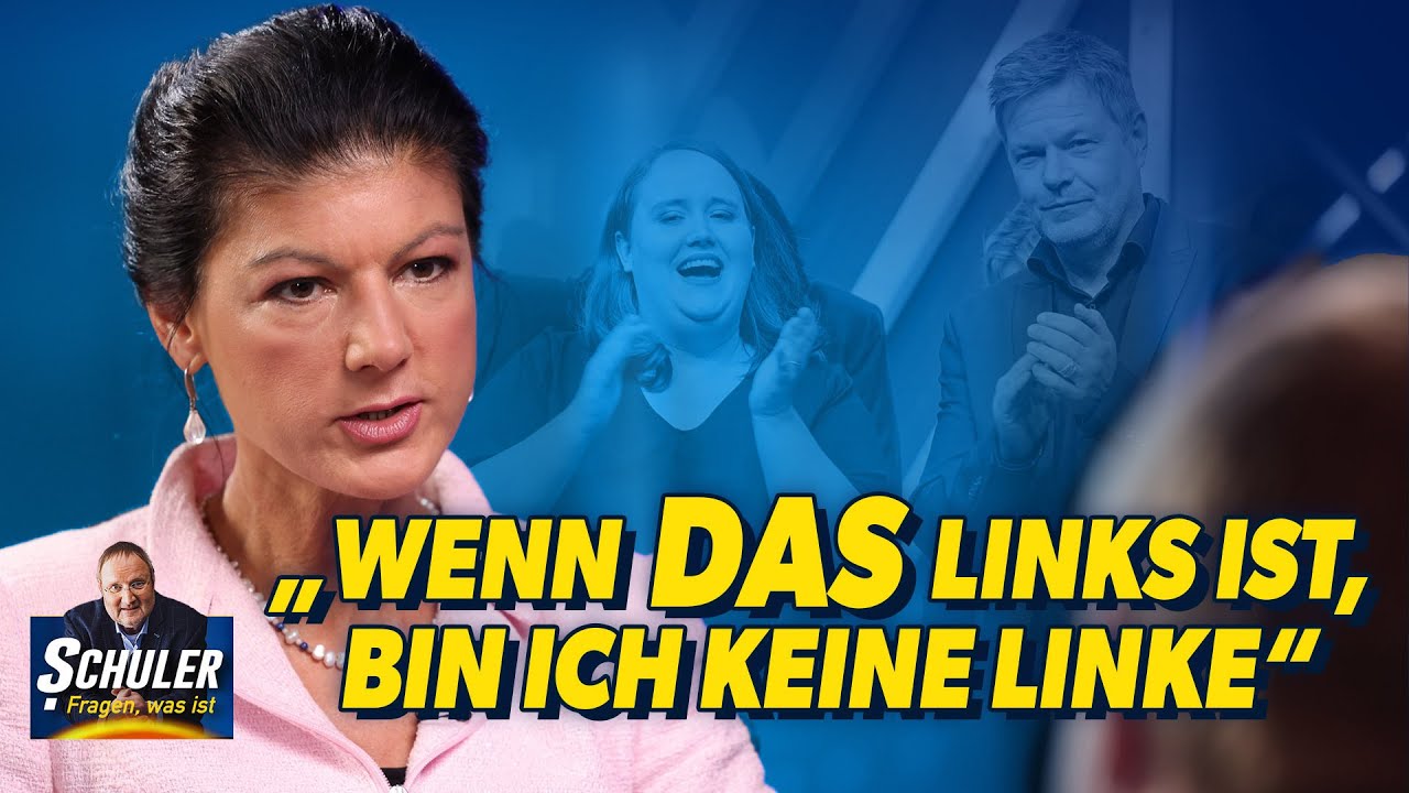 Hier erklärt Sahra Wagenknecht, warum sie nicht mehr links ist