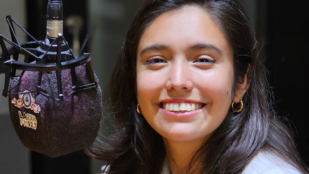 Milagros Amud junto a Facundo Martínez - 