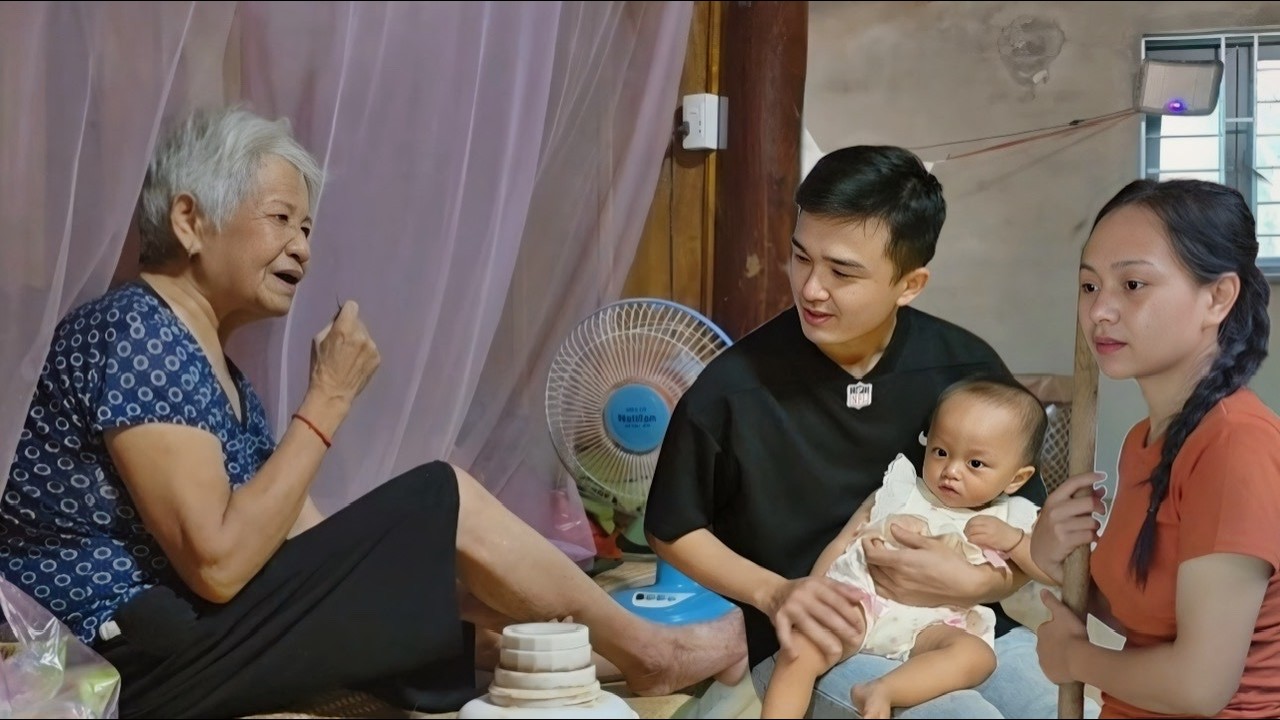 Unexpectedly, Boss Chinh's grandmother wants him to get to know her