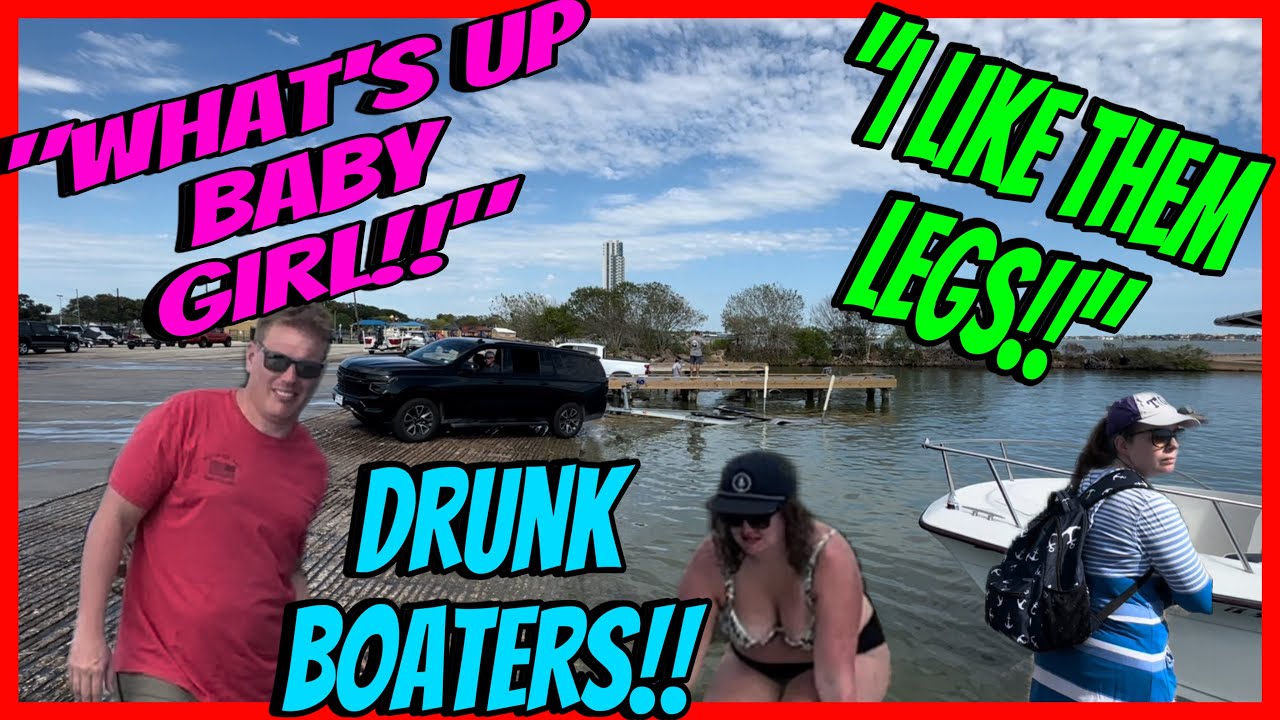 Drunk Boater Doesn’t Know How To Load His Boat!! Almost Ends In Disaster!!