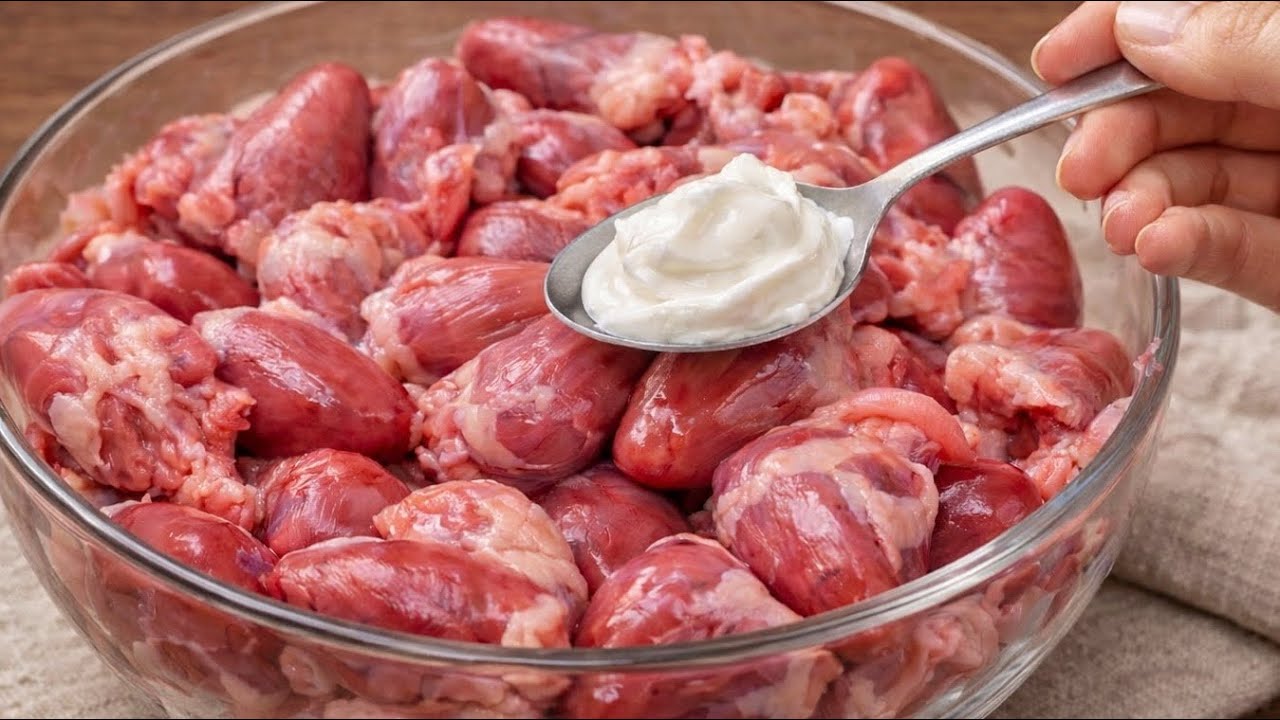 Omas Geheimrezept: Hühnerherzen, die auf der Zunge zergehen!