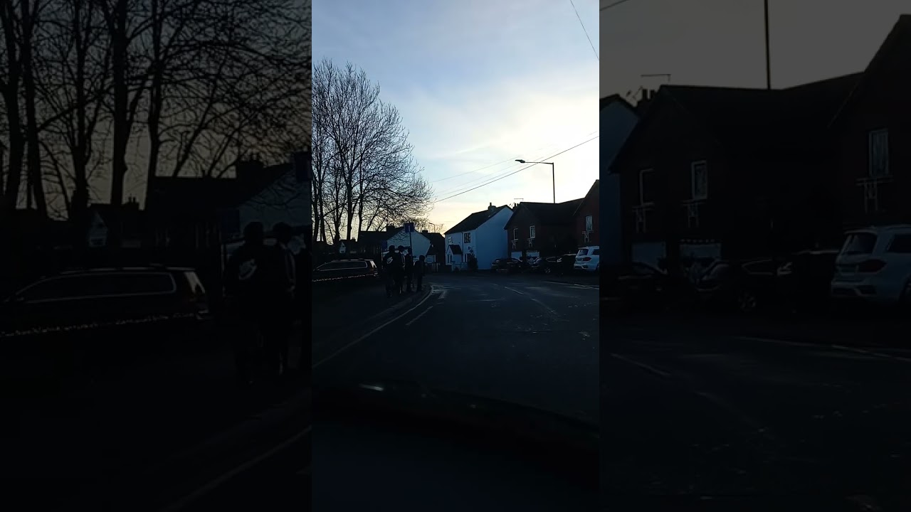 Relaxing POV Drive through Chalvey | After School Traffic and Road Works | Real Traffic Sounds