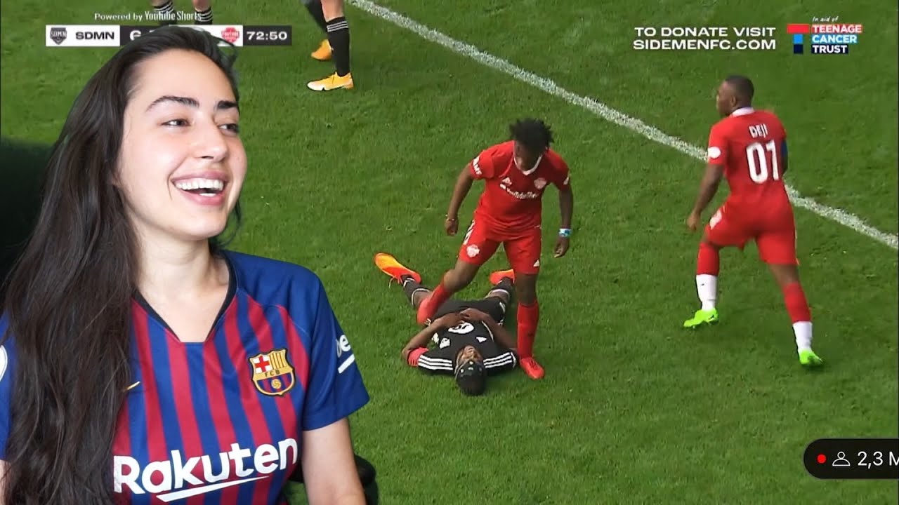MESSI FAN REACTS TO ISHOWSPEED HIGHLIGHTS IN THE SIDEMEN CHARITY MATCH