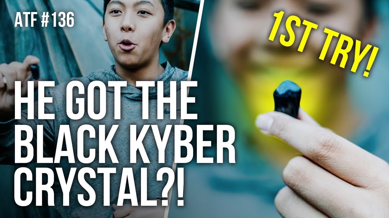 HOW TO GET THE BLACK KYBER CRYSTAL | GALAXY'S EDGE (FIRST TRY) - ATF#136 - JAKE SORIANO