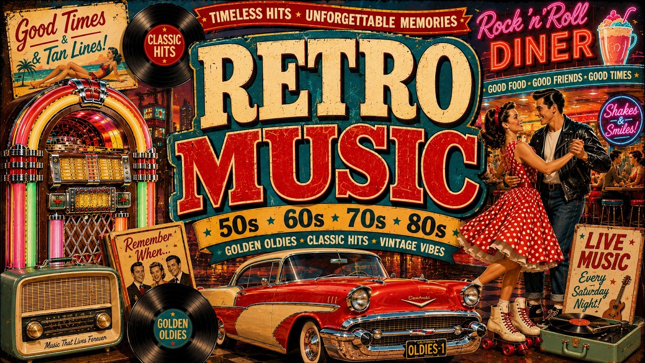 Retro Music Road Trip &ndash; Classic Feel Good Hits