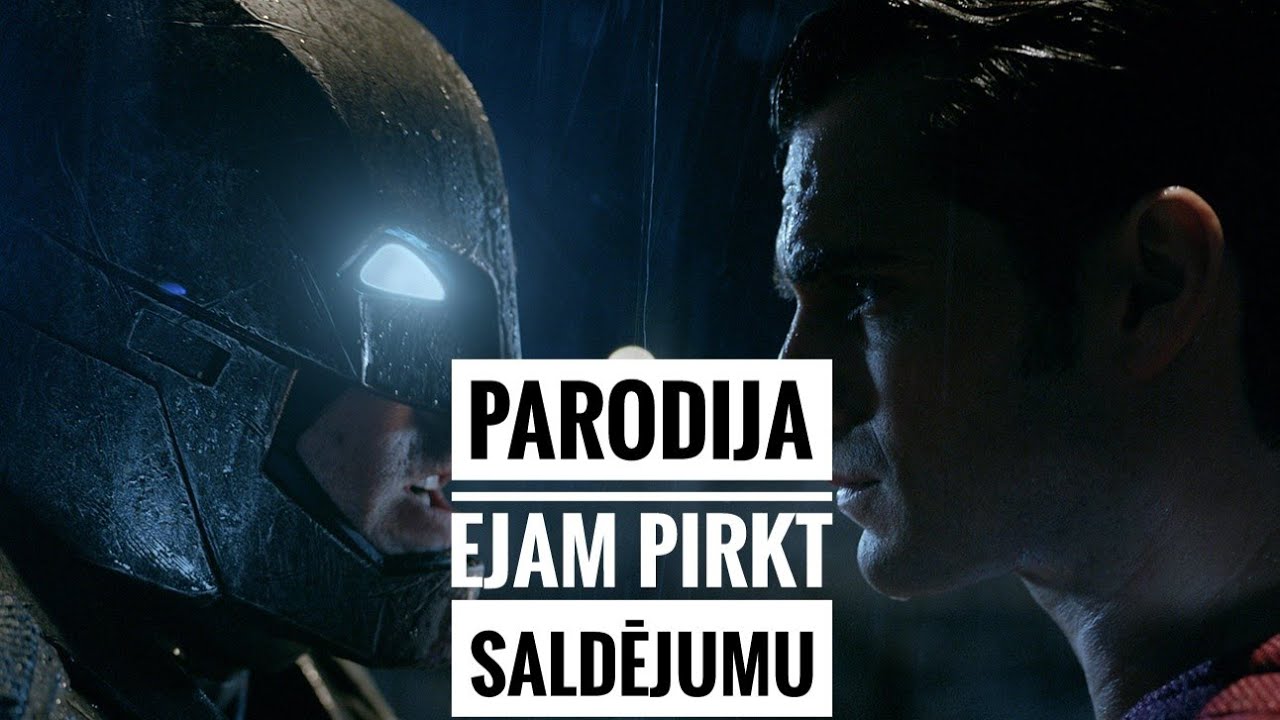Supermens pret Betmenu-Parodija