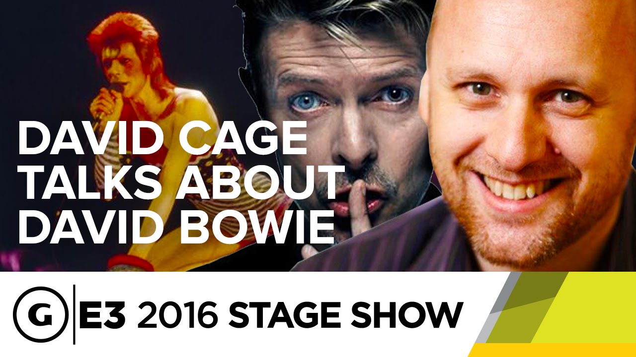 David Cage on Working with David Bowie - E3 2016 Stage Show