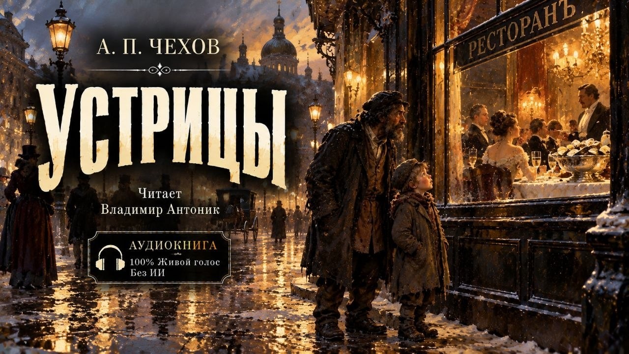 &laquo;Устрицы&raquo;. А.П. Чехов. Аудиокнига. Читает Владимир Антоник