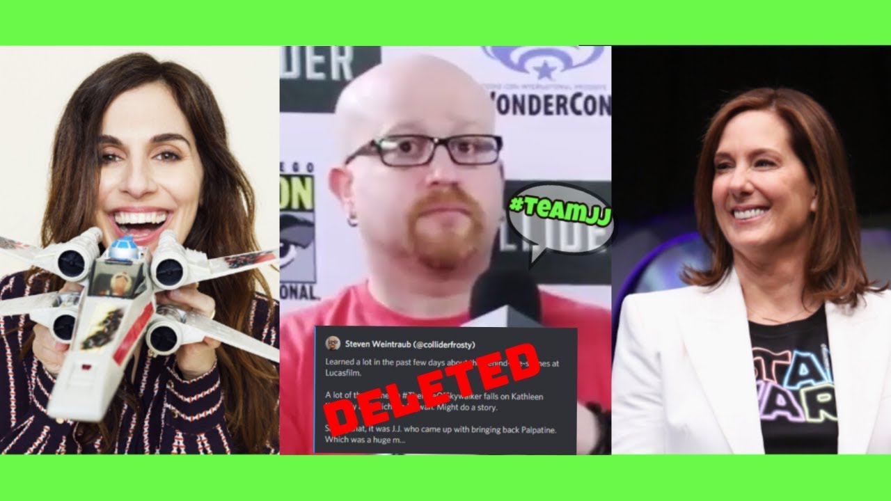 Collider Steven Weintraub DELETES Tweet Saying Blame for Rise Of Skywalker Falls on Kathleen Kennedy
