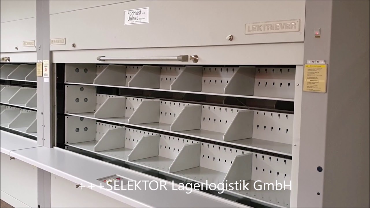 Paternoster Umlaufregale Kardex Lektriever Sys 120-2111