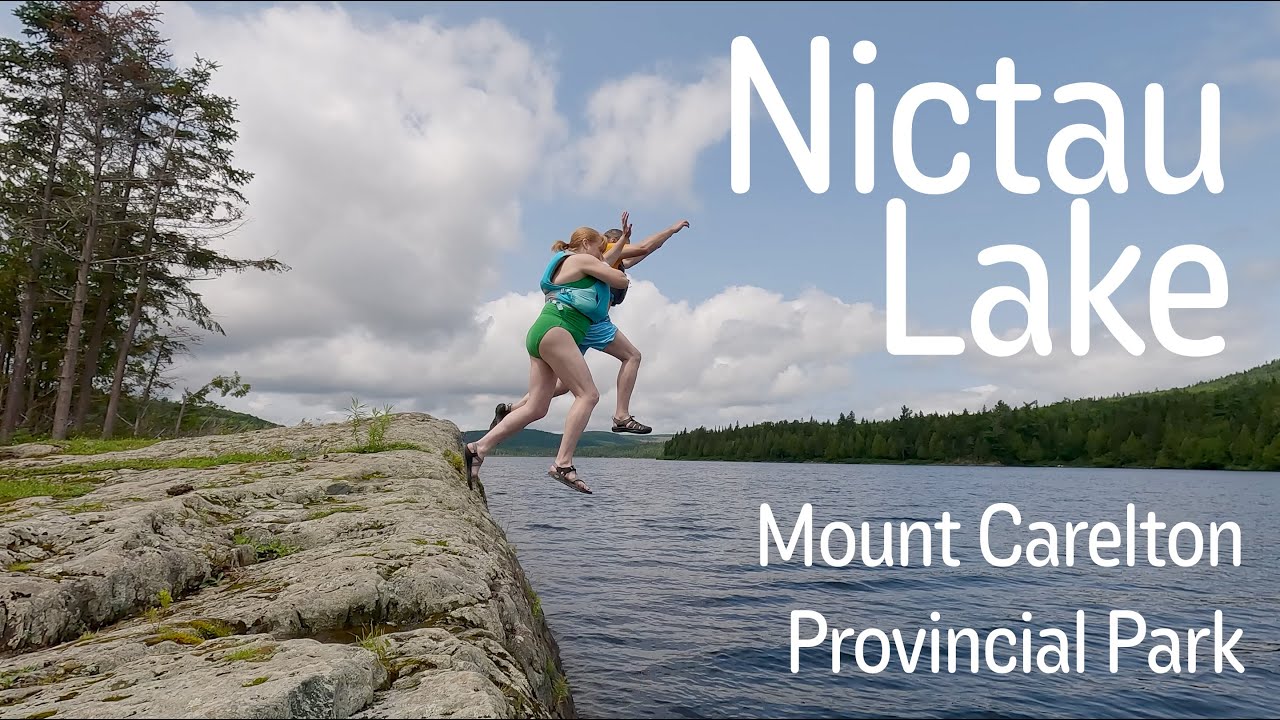 Paddling Nictau Lake at Mount Carleton Provincial Park