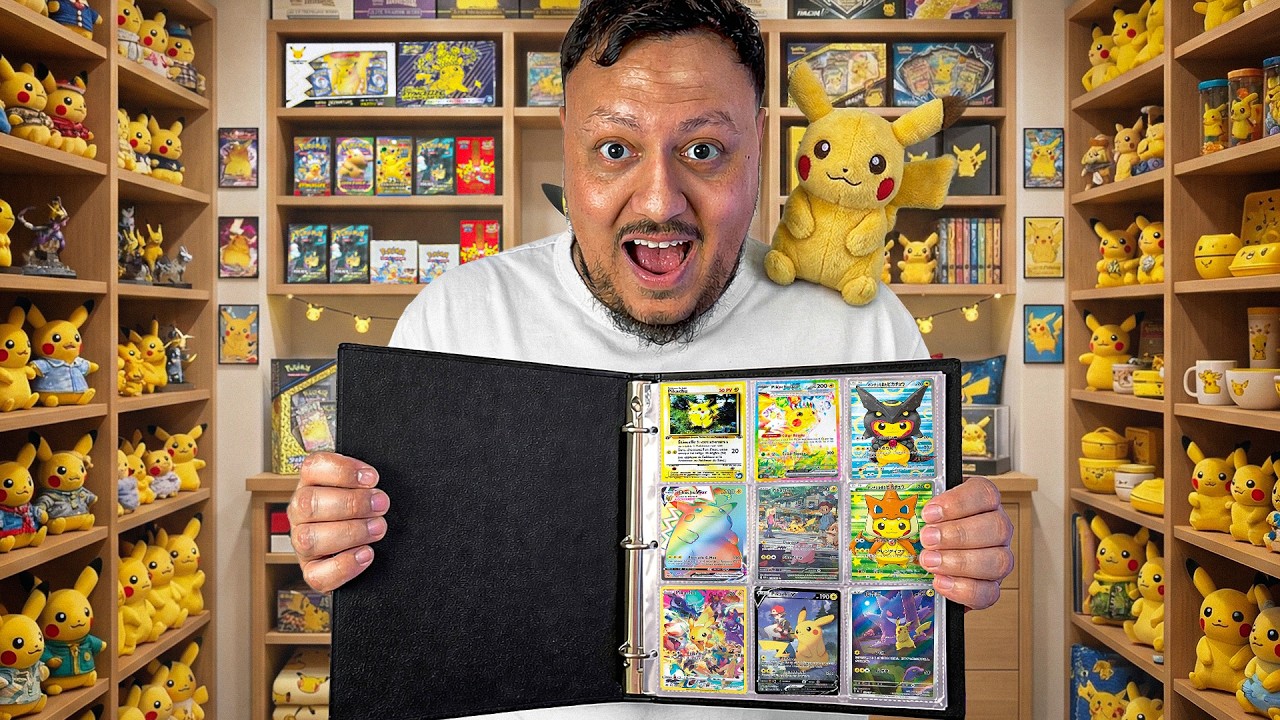 La plus grosse collection de PIKACHU que j'ai vu !