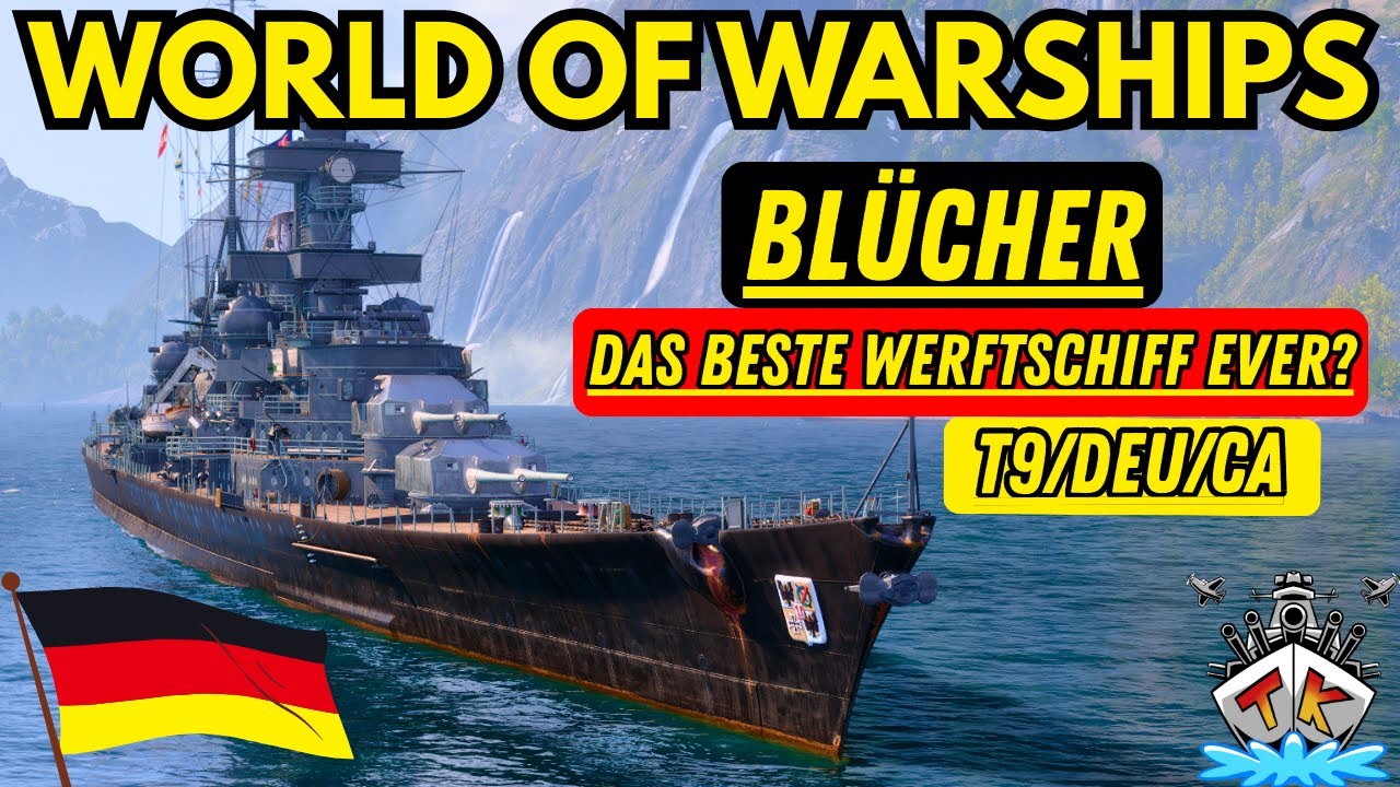 Blücher T9/DEU⚓– Das beste Werftschiff ever? 🔥 Review | World of Warships 🚢