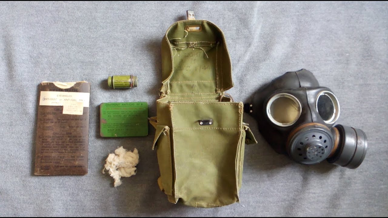 British Light Anti Gas Respirator - Late 1950s to Early 1960s