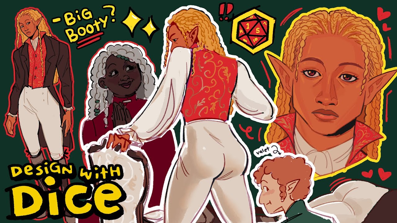I designed a duke with DICE - Character Design with DICE