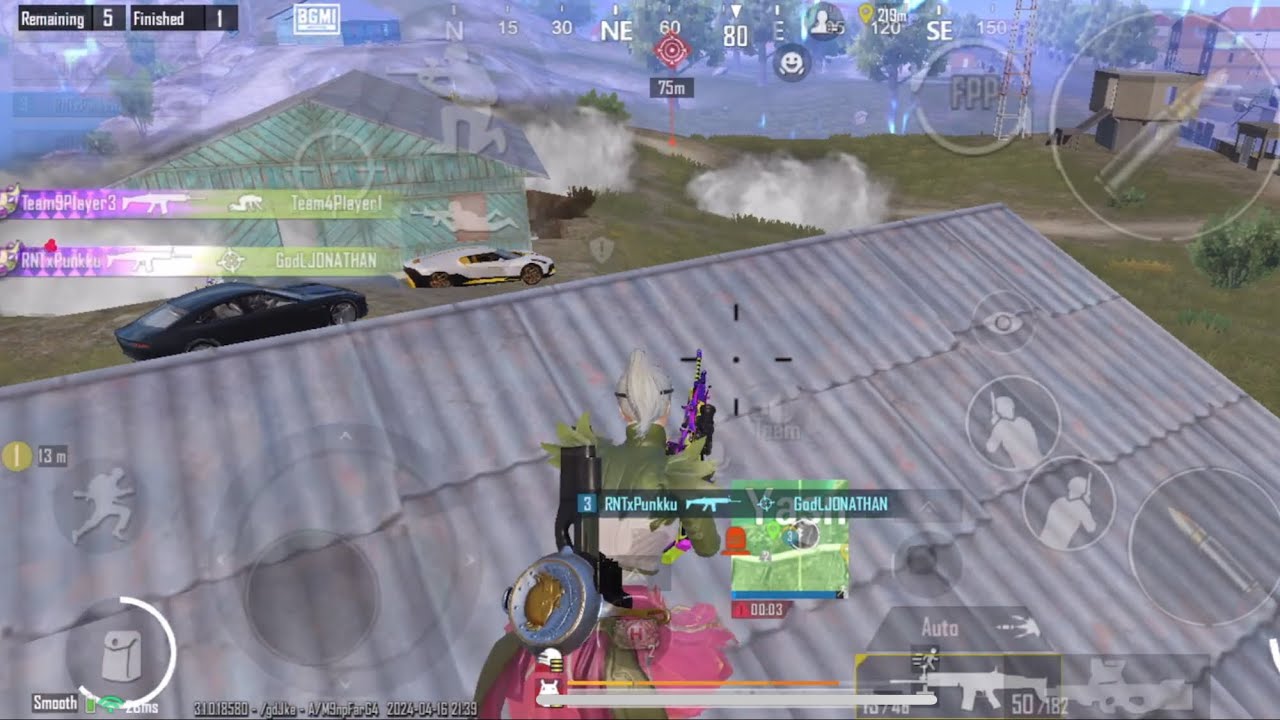 1 vs 4  LAST ZONE 💛⚡️ 🔜 💀