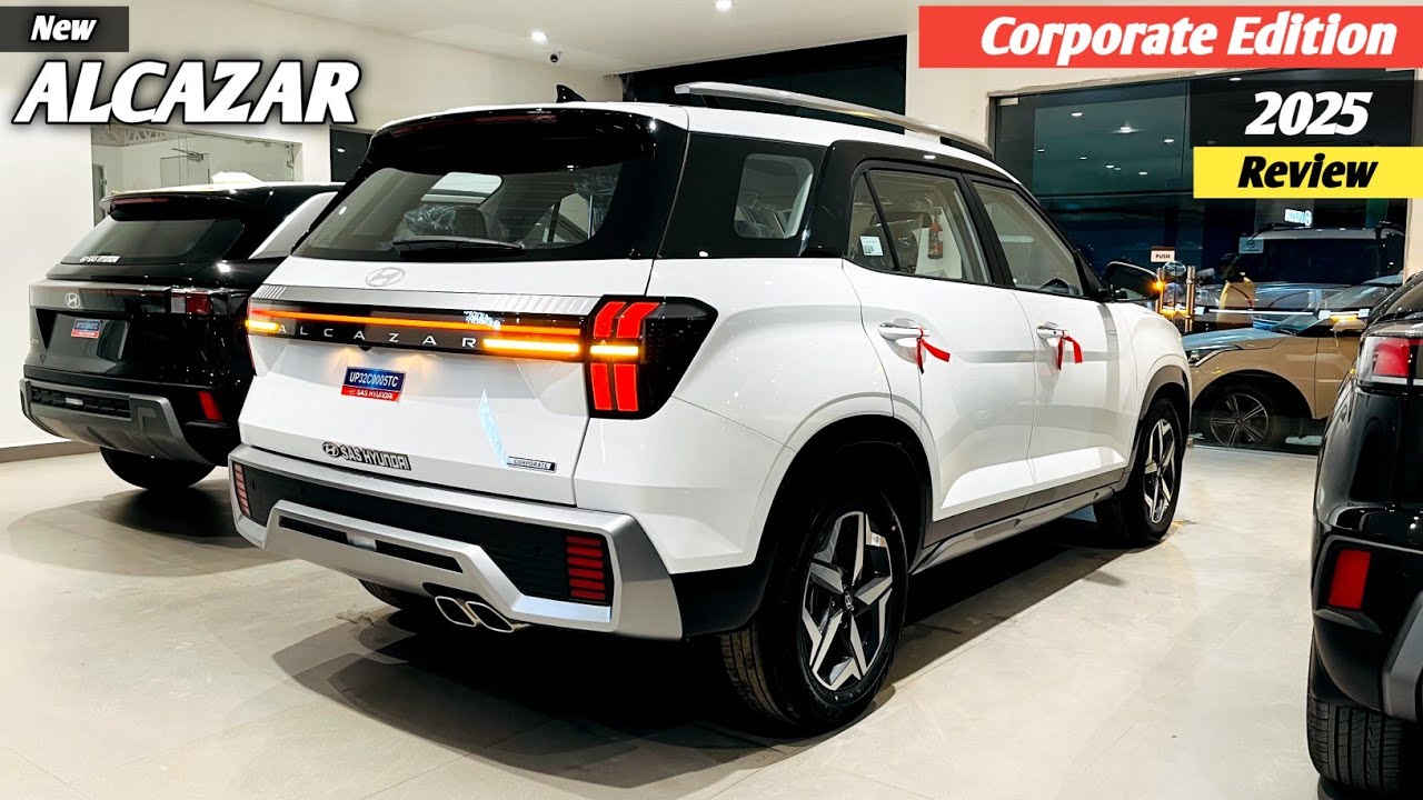 Hyundai Alcazar New Corporation Edition 2025 ❣️| Alcazar Corporate Review !! Price • Features 😍| 