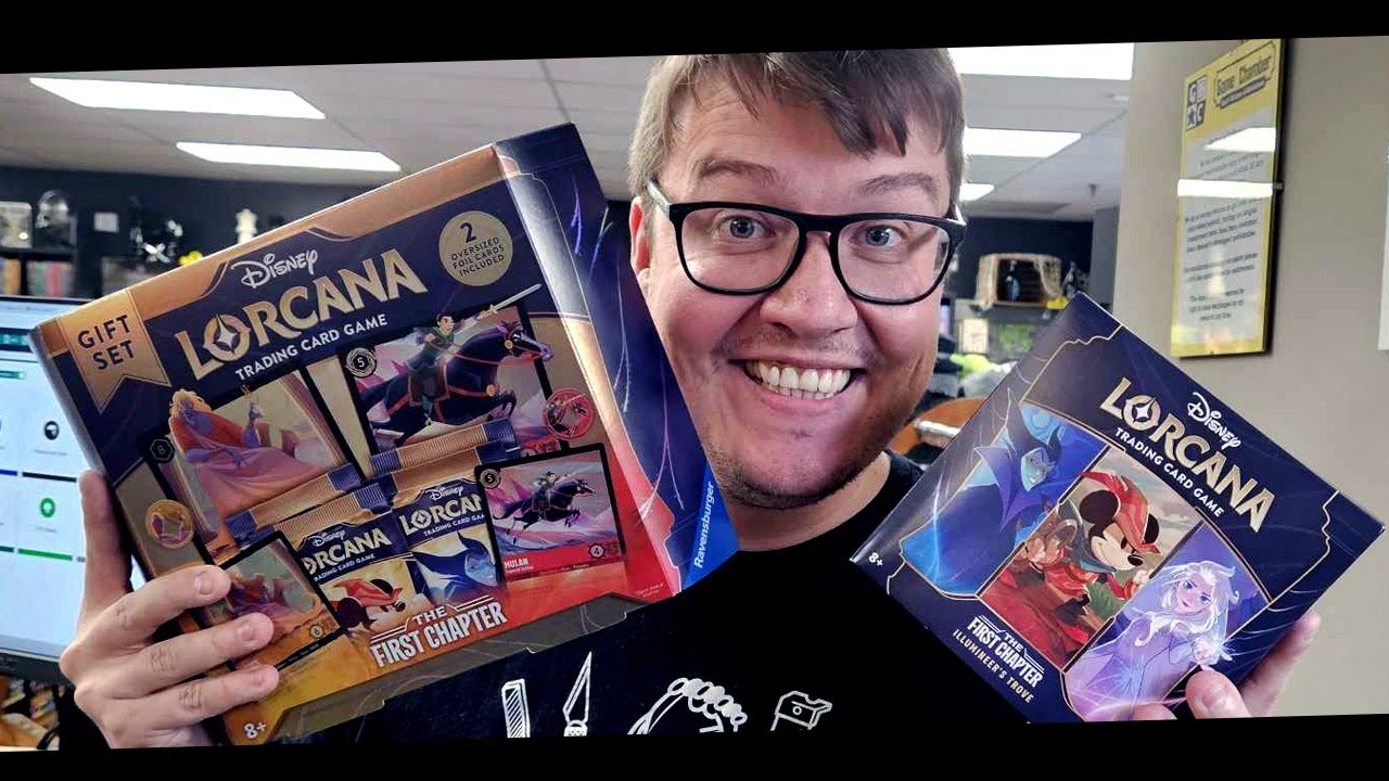 Lorcana Gift Set & Illumineer's Trove Opening