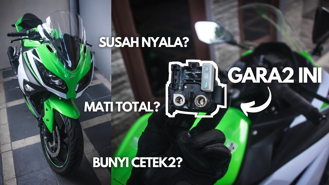Ganti Bendik Starter Ninja 250 FI