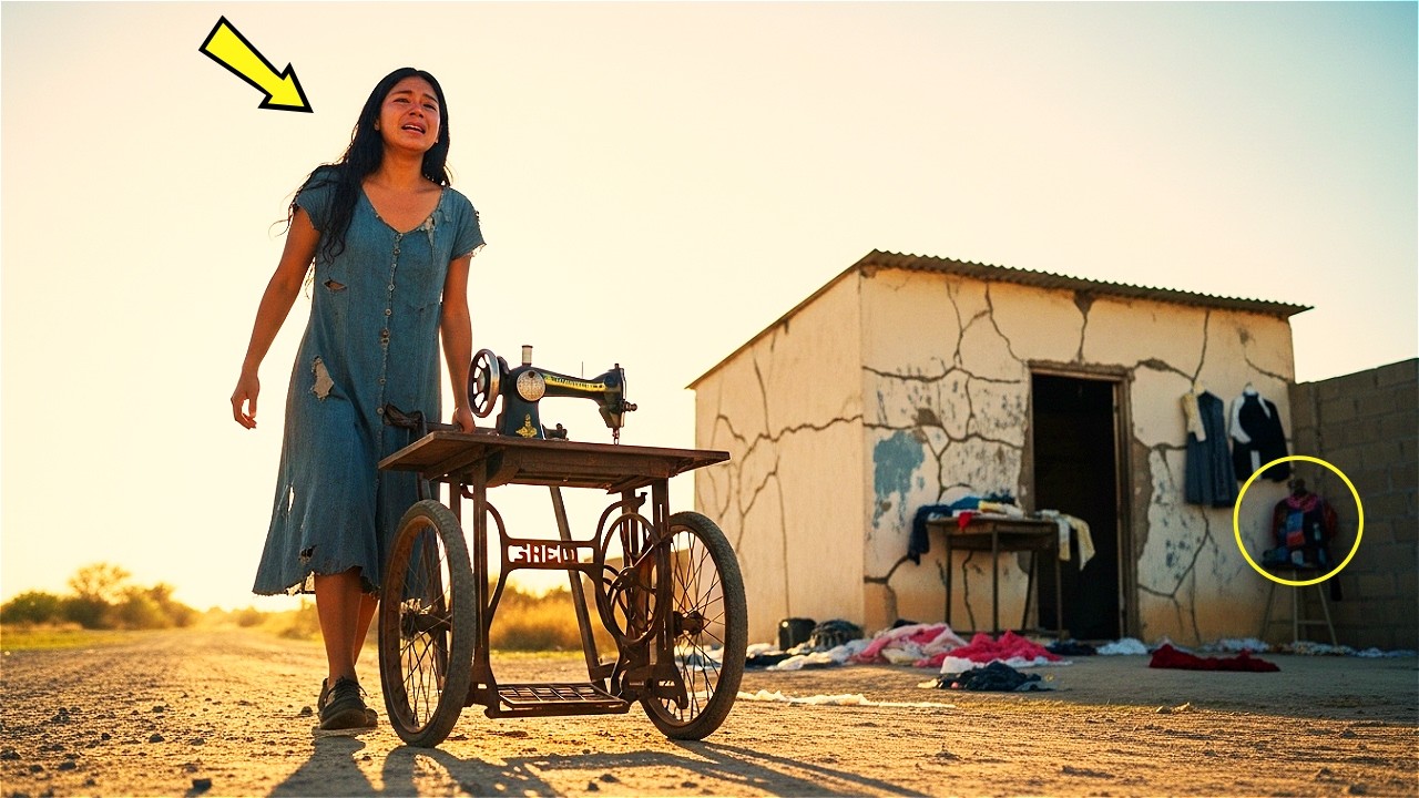 SE RIERON CUANDO HEREDÓ SOLO UNA MÁQUINA DE COSER OXIDADA… HOY ELLA VISTE A TODOS LOS MILLONARIO