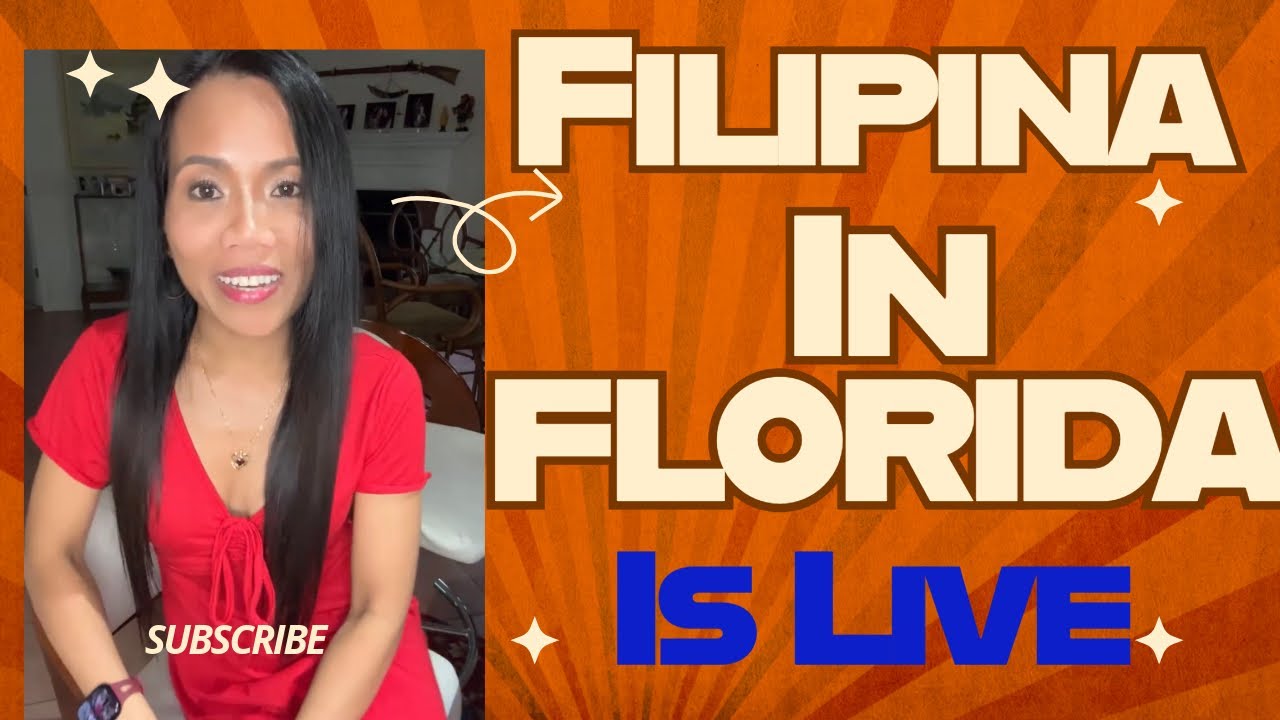 Filipina in Florida is live! Happy weekend everyone ❤️🙏