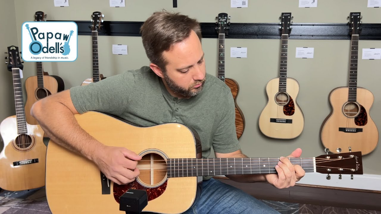 Huss and Dalton TD-M Acoustic Guitar | Demo