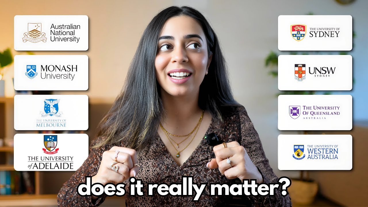 Watch this before picking a University in Australia