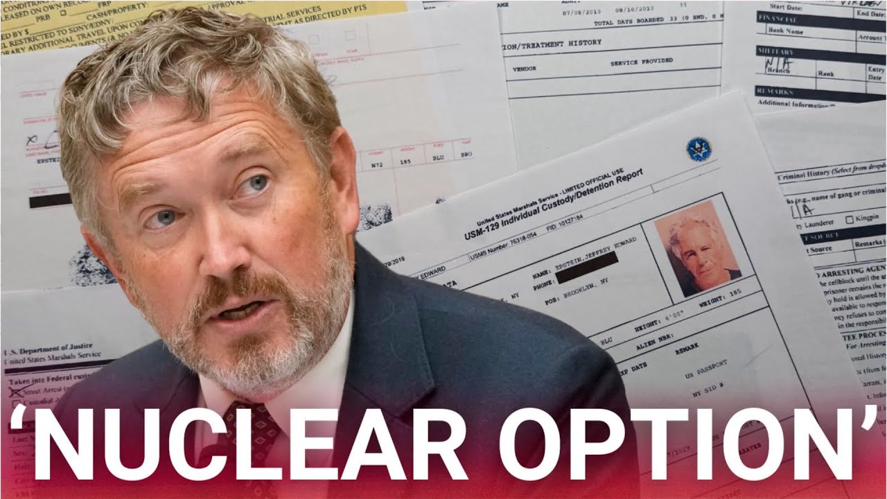 Thomas Massie threatens to unleash 'nuclear option' if DOJ withholds Epstein client names