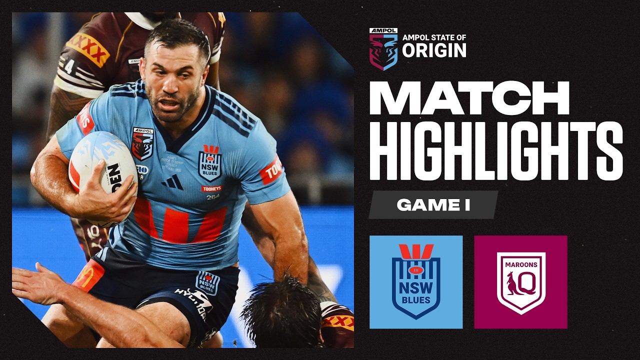 Unbelievable finish | State of Origin&nbsp;2026 | Blues v Maroons | Match Highlights | Game I