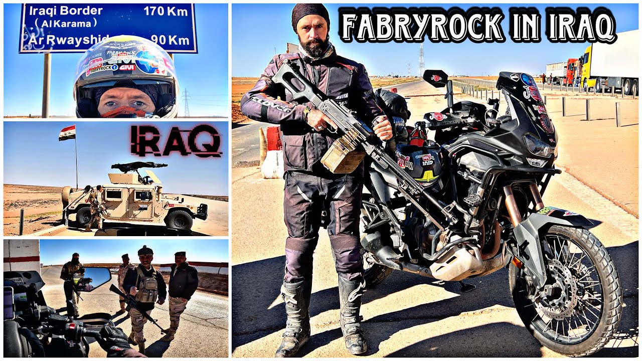 CapeTown to Italy (42) IRAQ: in moto nella terra proibita, Falluja, Baghdad e il Kurdistan Iracheno
