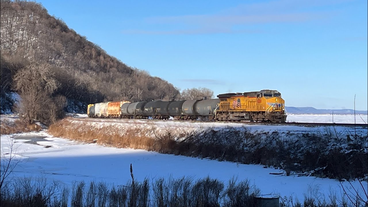 Railfanning along the mighty Mississippi, BNSF St. Croix sub and CPKC Tomah sub.