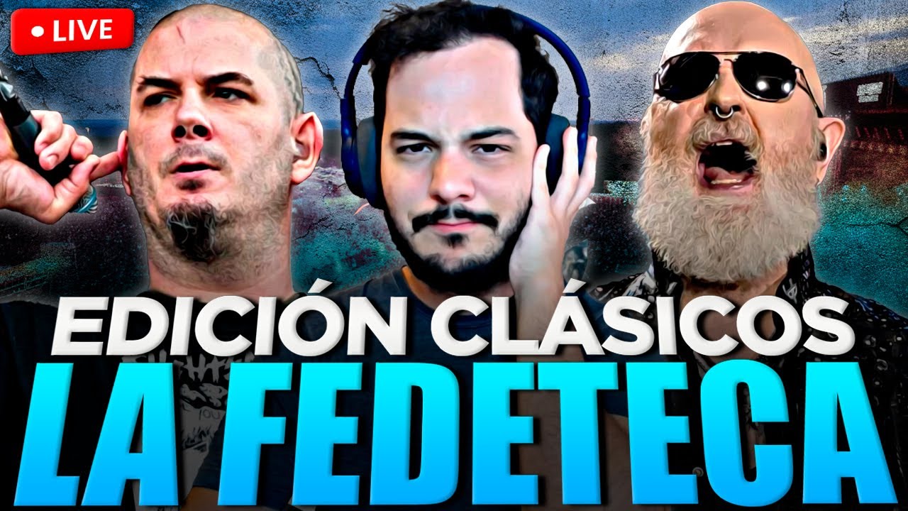 ¡HOY ESCUCHAMOS ÚNICAMENTE CLÁSICOS DEL METAL! | La FEDETECA cierra el DOMINGO, señores